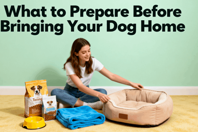 What to Prepare Before Bringing Your Dog Home
